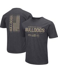 Colosseum Athletics - Mississippi State Bulldogs Big And Tall Oht Military-inspired Appreciation Playbook T-shirt - Lyst