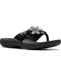 Clarks - Cloudsteppers Breeze Opal H Sandals - Lyst