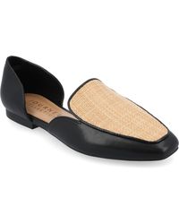 Journee Collection - Kennza Tru Comfort Cut Out Slip On Loafers - Lyst