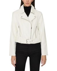 French Connection Asymmetrical Moto Jacket Lyst