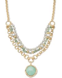 Style & Co. - Gold-tone Multi-row Pendant Necklace - Lyst