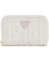 Guess - Edita Mini Zip Around Wallet - Lyst