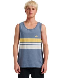 Quiksilver - Original Stripe Tank Top - Lyst