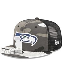 KTZ Seattle Seahawks Wowie Snapback Cap in Blue for Men