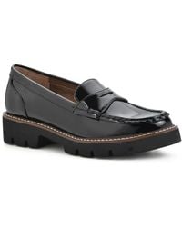 White Mountain - Gunner Wide Width Loafer - Lyst