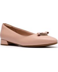 Clarks - Natalyn Trim Pointed Toe Dress Flats - Lyst