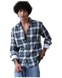 Campus Sutra - Tartan Plaid Shirt - Lyst