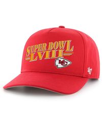 '47 - Kansas City Chiefs Super Bowl Lviii Hitch Adjustable Hat - Lyst