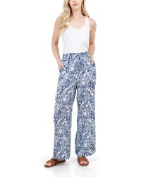 Fever - Print Drawstring Pant - Lyst