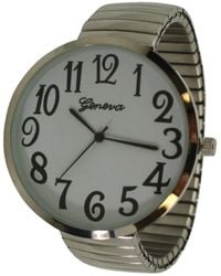 Olivia Pratt - Super Large Face Stretch Strap Watch - Lyst
