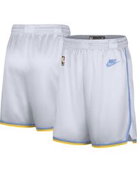 קנו איביי  Nike Mens Shorts Los Angeles Lakers NBA City Edition