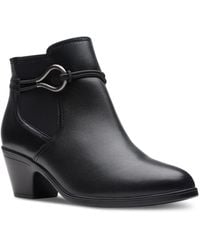 Clarks - Emily 2 Kaylie Dress Booties - Lyst
