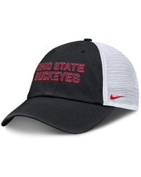 Nike - Ohio State Buckeyes 2025 Gameday On-field Club Adjustable Trucker Hat - Lyst