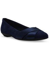 Anne Klein - Oalise Pointy Toe Flats - Lyst