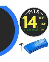 Yescom - Trampoline Mat & Pad Replacement Kit W/ 96v-ring For 14ft Round Trampoline Frame - Lyst