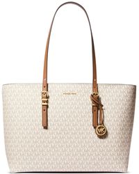 Michael Kors - Michael Quinn Extra Large Logo East West Tote - Lyst