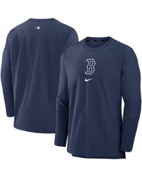 Nike - Navy Washington Nationals Authentic Collection Player Performance Pullover Sweatshirt - Lyst