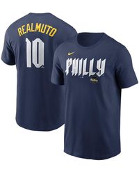 Nike - J.t. Realmuto Philadelphia Phillies 2024 City Connect Fuse Player Name Number T-shirt - Lyst