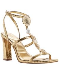 ALDO - Taylar Square Toe Block Heel Sandals - Lyst