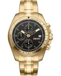 DKNY - Quartz Water-resistant Stainless Steel Bracelet Watch - Lyst