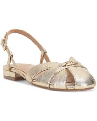 Vince Camuto - Cacey Slingback Fisherman Flats - Lyst