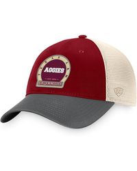 Top Of The World - Texas A&m aggies Refined Trucker Adjustable Hat - Lyst