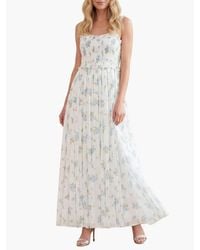 Needle & Thread - Magnolia Ditsy Chiffon Cami Ankle Gown - Lyst