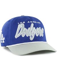 '47 - Los Angeles Dodgers Drop Shadow Rope Hitch Adjustable Hat - Lyst