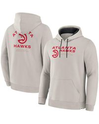 Fanatics - Atlanta Hawks Crossover Collection Blocked Shot Premium Pullover Hoodie - Lyst