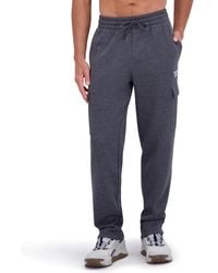 Reebok - Fleece Cargo Regular Fit Pants - Lyst
