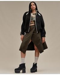 UGG - Nikia Crochet Long Sleeve Fluff Jacket - Lyst