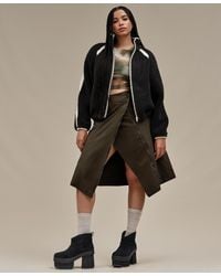 UGG - Nikia Crochet Long Sleeve Fluff Jacket - Lyst