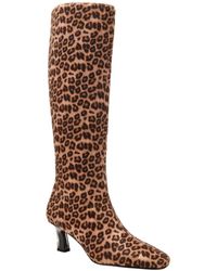 Katy Perry - The Zaharrah Square Toe Kitten Heel Regular Calf Boots - Lyst