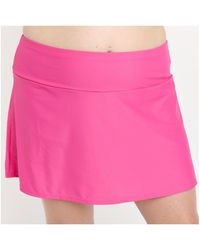 Calypsa - Plus Size Short Swim Skort - Lyst