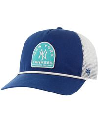 '47 - New York Yankees Cypress Trucker Hitch Adjustable Hat - Lyst