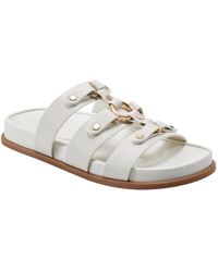 Marc Fisher - Verity Slip-on Strappy Casual Sandals - Lyst