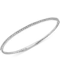 Effy - Effy Diamond Skinny Bangle Bracelet (3/4 Ct. T.w. - Lyst