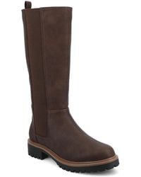 Journee Collection - Brandi Round Toe Casual Boots - Lyst