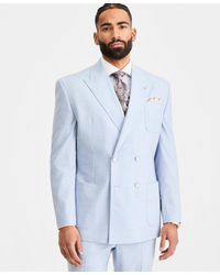 Tayion Collection - Classic-fit Double-breasted Suit Separate Jacket - Lyst