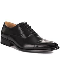 Gino Vitale - Lace-up Cap Toe Dress Oxfords Shoes - Lyst