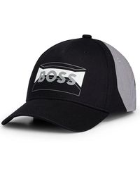 BOSS - Boss By Contrasting Logo Cap - Lyst