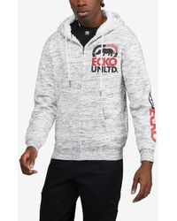 Ecko' Unltd - Big And Tall Stacked Up Sherpa Hoodie - Lyst