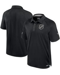 Fanatics - Â Nhl Authentic Pro Rink Raglan Polo Shirt - Lyst