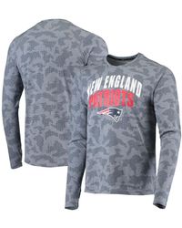 MSX by Michael Strahan - New England Patriots Camo Performance Long Sleeve T-shirt - Lyst