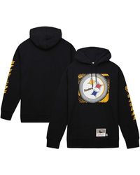Mitchell & Ness - Pittsburgh Steelers Gridiron Classics Big Face 7.0 Pullover Hoodie - Lyst