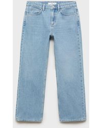 Mango - Matilda Medium-rise Straight-fit Jeans - Lyst
