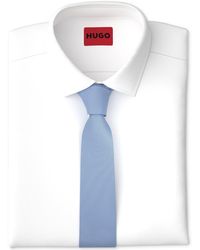 HUGO - By Boss Skinny Jacquard Tie - Lyst