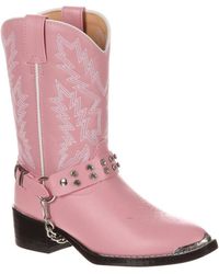 Durango - Kids Lil' Pink Rhinestone Western Boot - Lyst