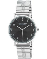 London Fog - Baldwin Link Alloy Watch - Lyst
