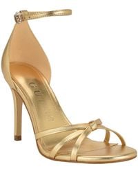Guess - Spring Strappy Knot Stiletto Sandals - Lyst